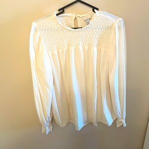 Cream Blouse